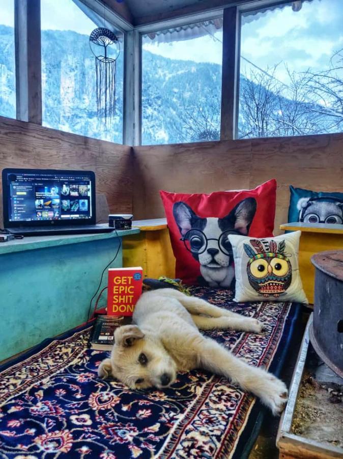 Mars Monkey Hostel & Cafe Manāli Dış mekan fotoğraf